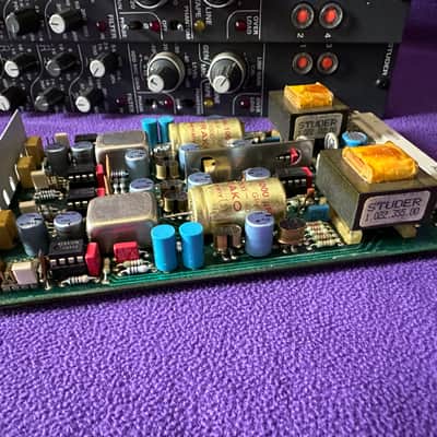 2x Studer Series 900 Input channels+Balancing output stage! With the legendary BIG EQ and 80 dB Gain! Watch the video! image 14
