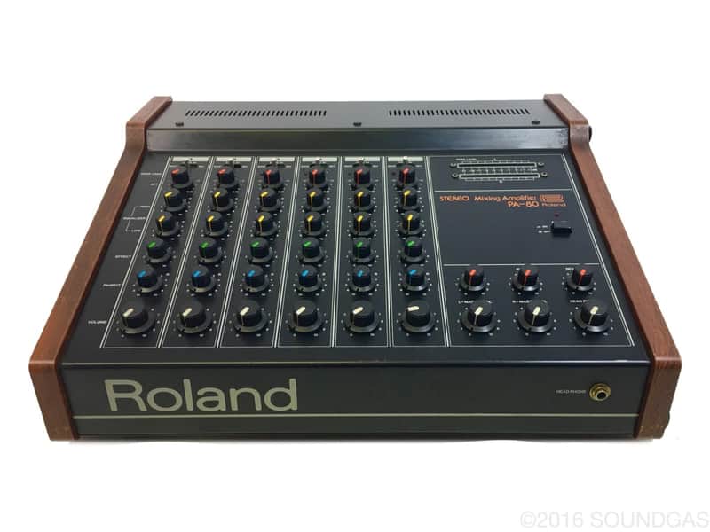 Roland PA.80 Mixer w/ Spring Reverb | Reverb