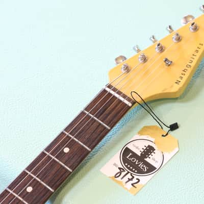 MINT! 2023 Nash S-63 Electric Guitar Shell Pink Relic + Fender Case image 11