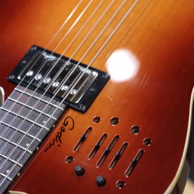Godin A6 Ultra Cognac Burst HG Two-Chambered Electro-Acoustic Guitar w/Bag #17022193 image 13