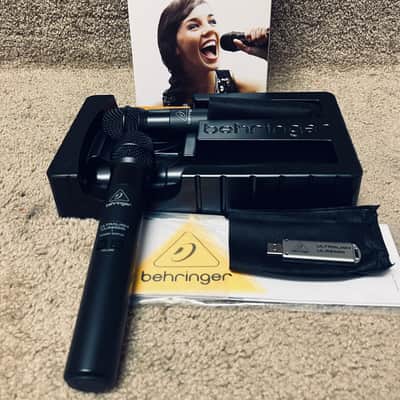 Behringer Ultralink (B) ULM202USB Pair Wireless Handheld Microphones w/ USB Receiver image 2