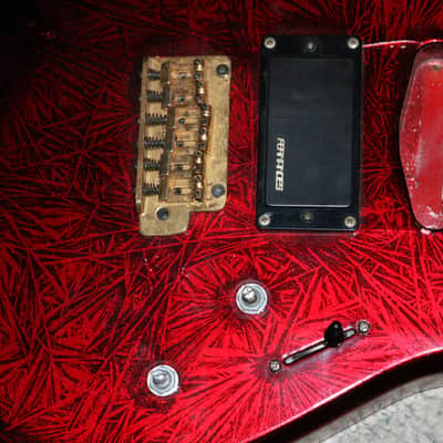 Fernandes Partially Loaded Body - Red Crackle - Japan - No Tariffs image 2