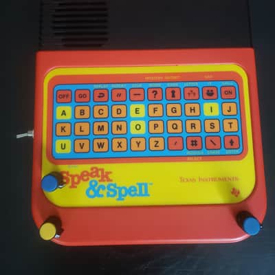 Texas Instruments Speak and Spell LFO  Circuit Bent Glitch noise Spell image 1