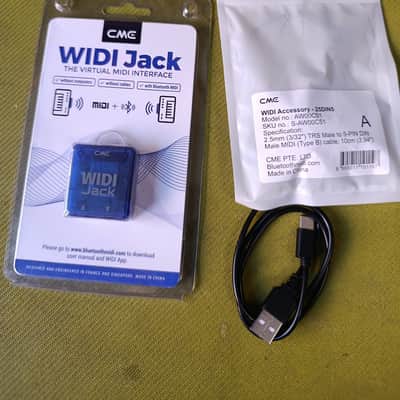 CME WIDI Jack Wireless MIDI + MVave MS1 image 7