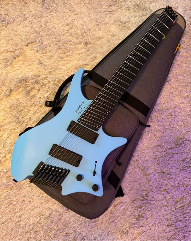 Strandberg Guitars RESQ: D O8 2023 - Topaz Blue image 1