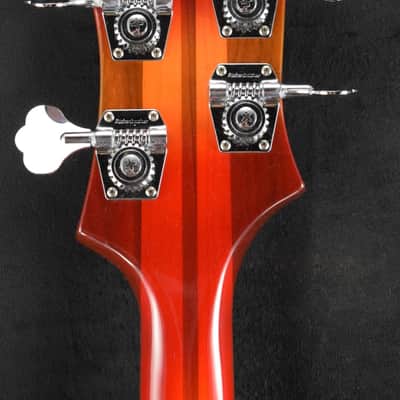 Mint Rickenbacker 90th Anniversary 4005XC Amber FireGlo image 9