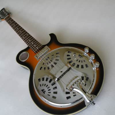 Jay Turser JT-RES Electric Thinline Resonator Guitar Sunburst (Summer Sale) image 1