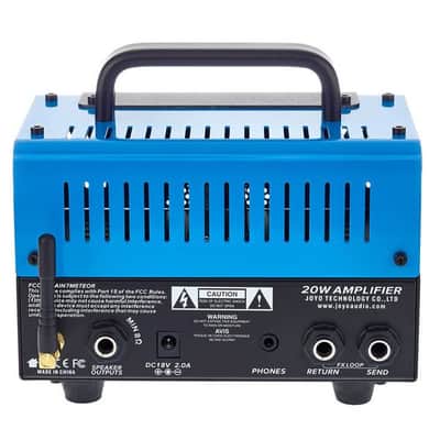 Joyo BanTamP BlueJay | 20-Watt Tube Guitar Head. New with Full Warranty! image 7