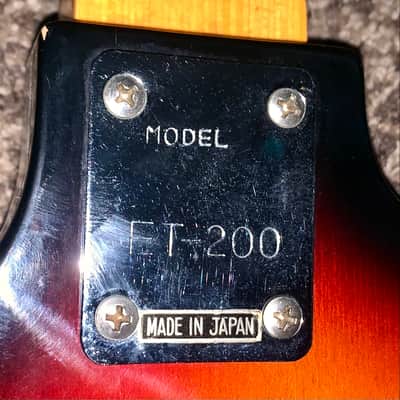 Vintage Teisco del ray Model et 200 Electric guitar made in japan 1965 image 6