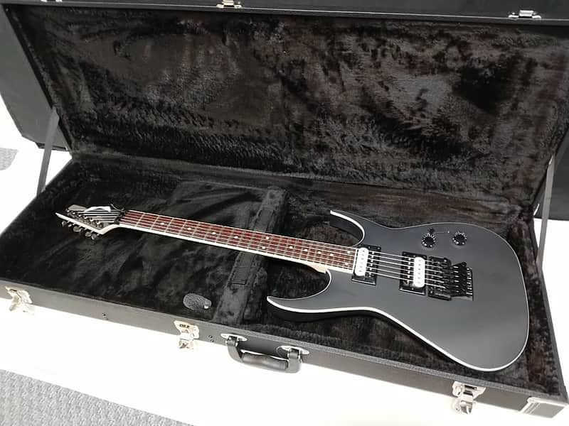Dean Exile X Floyd Rose electric GUITAR New - Black Satin w/ Hard Case image 1