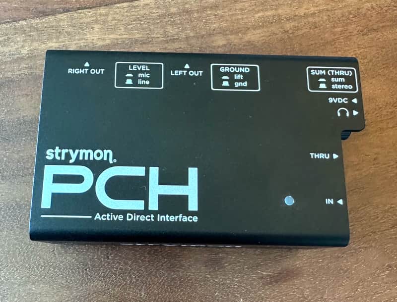 Immagine Strymon PCH Active Direct Box 2025 - Present - Black - 1
