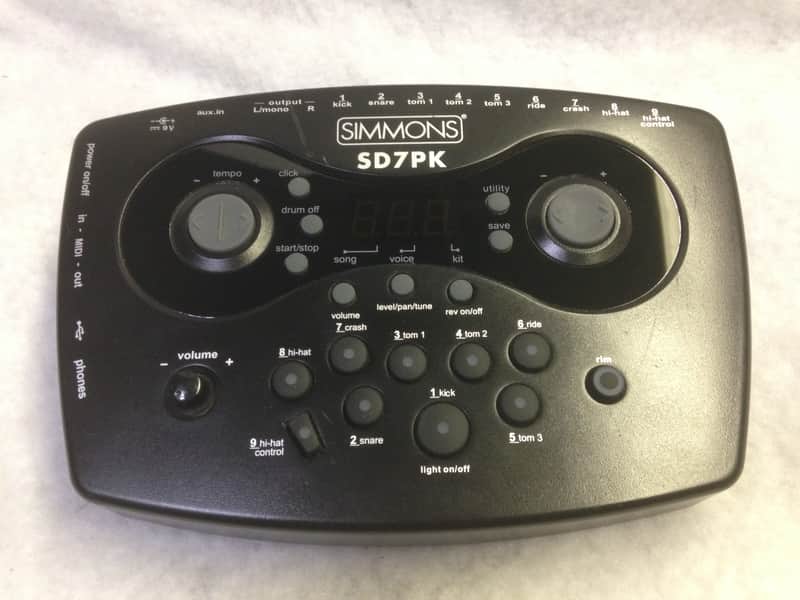 Simmons SD7PK Drum Sound Module 2006 image 1