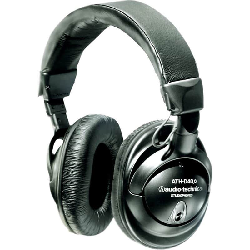 Audio Technica ATH-D40fs Enhanced-Bass Studio Headphones image 1