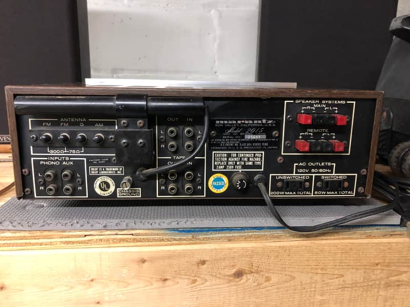 Marantz Model 2015 10-Watt Stereo Solid-State Receiver image 3