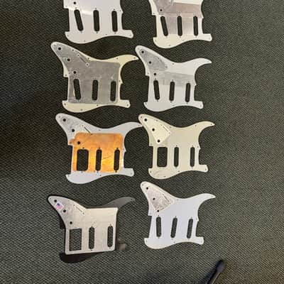 Stack of strat pickguards (9 Pieces) image 2