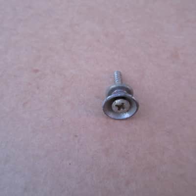 1960s Single Fender Stratocaster Strap Button W Screw Telecaster Jaguar Mustang image 2