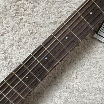 Custom Folk Acoustic Guitar, Solid Spruce Top, Maple Neck, Rosewood Fingerboard image 4