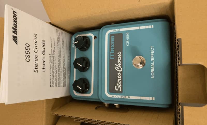 Maxon CS550 Stereo Chorus Pedal image 1