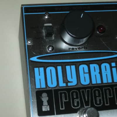 lightly used Electro Harmonix Holy Grail Reverb V1 classic casing + Truetone C35 1/8" converter & a copy of the paperwork (NO box) image 4