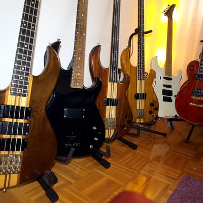 Aria Pro II SB1000, Matsumoku 1979, lefthand batwing, modified image 17