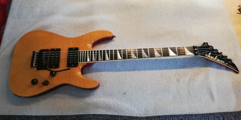 Jackson  Soloist Archtop 1991/92 Trans Amber image 1