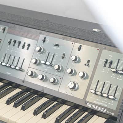 1976 Roland SH-5 44-Key Monophonic Analog Synthesizer with Cover and Manual image 3