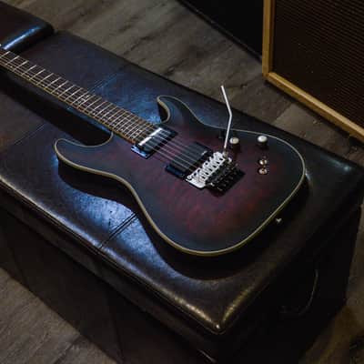 Schecter Diamond Series C-1 FR - Red Burst image 8