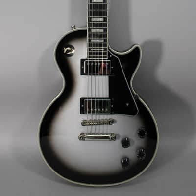 2021 Epiphone Silverburst Les Paul Custom image 1
