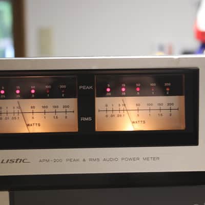 Restored Realistic APM-200 Peak & RMS Power Meter (4) image 5