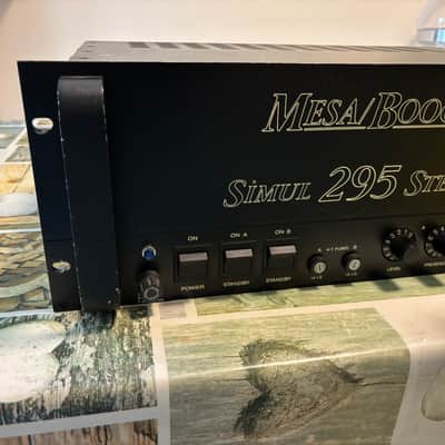 Immagine Mesa Boogie Power amp 295 Stereo Simul-Class 2-Channel 95-Watt Power amplifier - 3