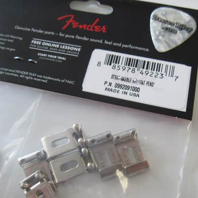 Fender USA American Vintage PAT PEND Stratocaster Saddle Kit 0992091000 image 2