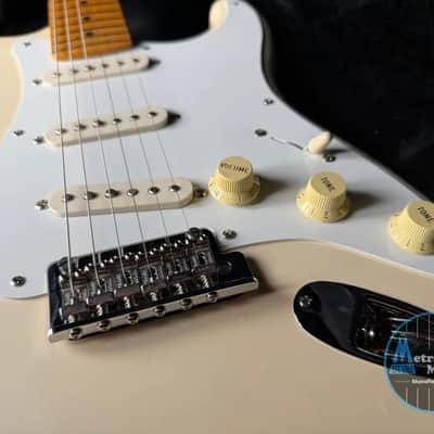 Fender Lincoln Brewster Stratocaster, Maple - Olympic Pearl image 4