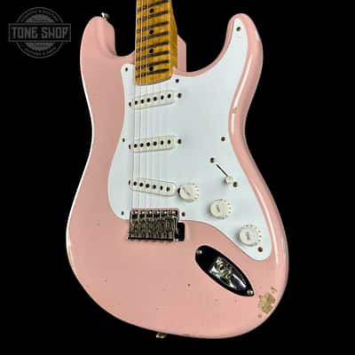Fender Custom Shop 70th Anniversary 1954 Stratocaster Relic Shell Pink w/case image 3