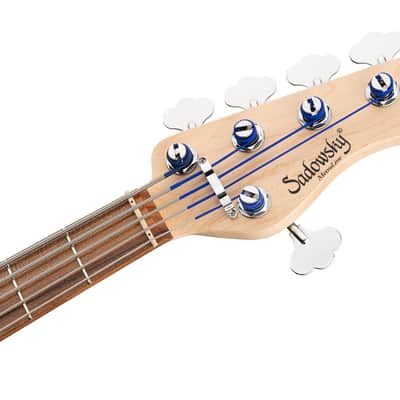Sadowsky MetroLine 22-Fret Will Lee Bass, Red Alder Body, 5 String, Solid Black Satin image 8
