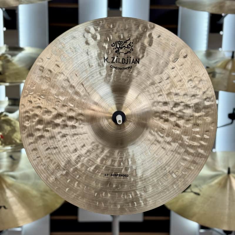ZILDJIAN K1023 17" K CONSTANTINOPLE SUSPENDED 1244g - FLOOR MODEL image 1