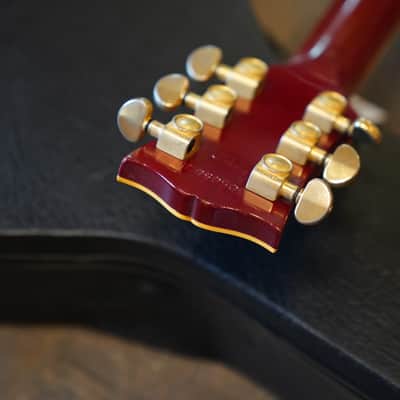 Lefty! 1985 Gibson Les Paul Custom Solid Electric Guitar Vintage Cherry Sunburst + Hard Case image 20