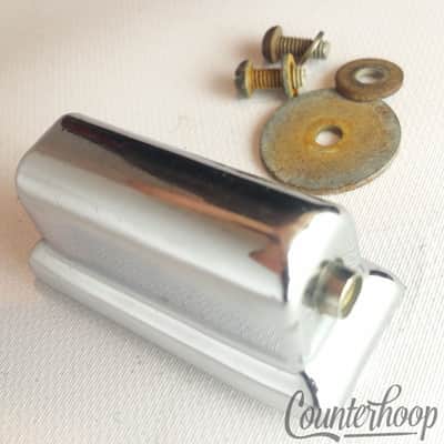 *Rogers Prototype Beavertail Tom Drum Lug Chrome Powertone/Holiday Vintage 60s* image 1