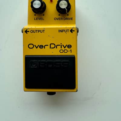1979 Boss OD-1 Overdrive Pedal (Black Label) Made In Japan image 1