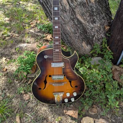 Kay Jazz gutar 1960's - sunburst image 1