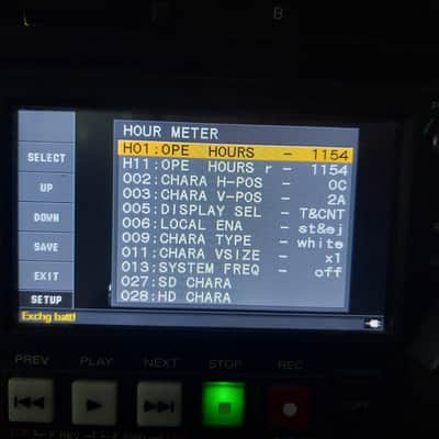 Sony PMW 1000 Memory Recorder 1100Hrs only, Made in Japan image 2
