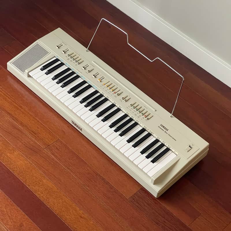 Vintage Yamaha PS-20 Analog Keyboard with rare Original Music Stand and Original Case THE Beach House Organ / Synth / String Machine image 1