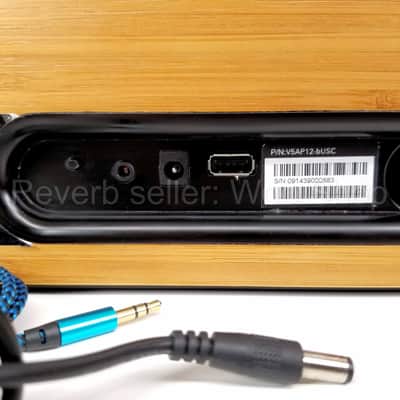 Wren V5AP Powered Wireless WiFi Speaker System w/ Apple AirPlay (Bamboo), Cables image 9