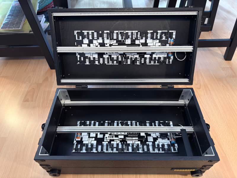 MDLR Eurorack case 12U/104HP Performer Series Pro including power adapters image 1