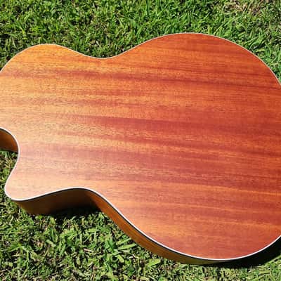 Kepma GA2-232A Acoustic Electric Guitar - Natural Finish - Super Clean w/ Case and Accessories image 9