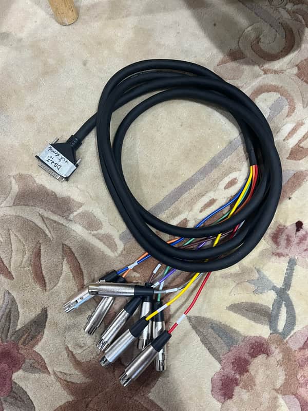 Hosa DTF803 DTF-803 XLR Female to DB25 - 10 Foot image 1