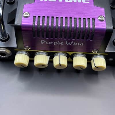 Hotone Nano Legacy Purple Wind 5-Watt Guitar Head 2010s - Black image 3