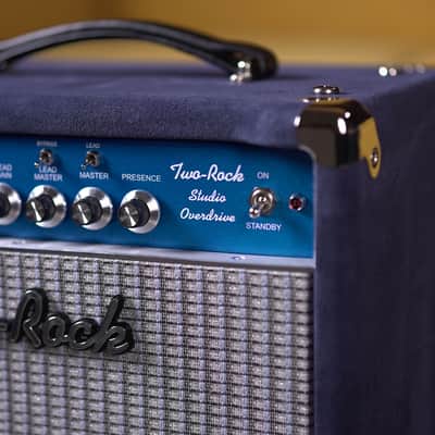 New Two-Rock Studio Overdrive 1x12 Combo - Navy Blue Suede (Blue Chassis) image 6