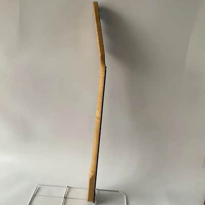 Black Headstock Maple Wood Guitar Neck with Rosewood Fingerboard image 5