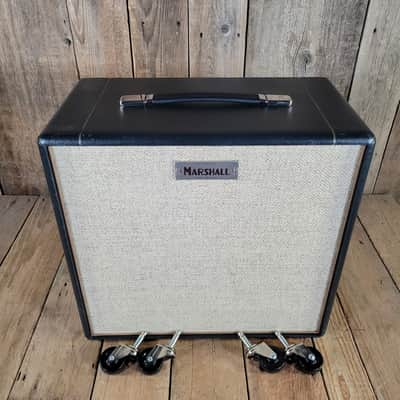 Marshall 2023 ST112 Lead 1x12 65 watt 16 ohm Extension Cab, casters added, Excellent - Black image 2