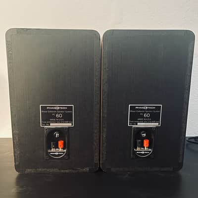 Phase Technology PC60 Rare Vintage Audiophile Bookshelf Speakers image 7